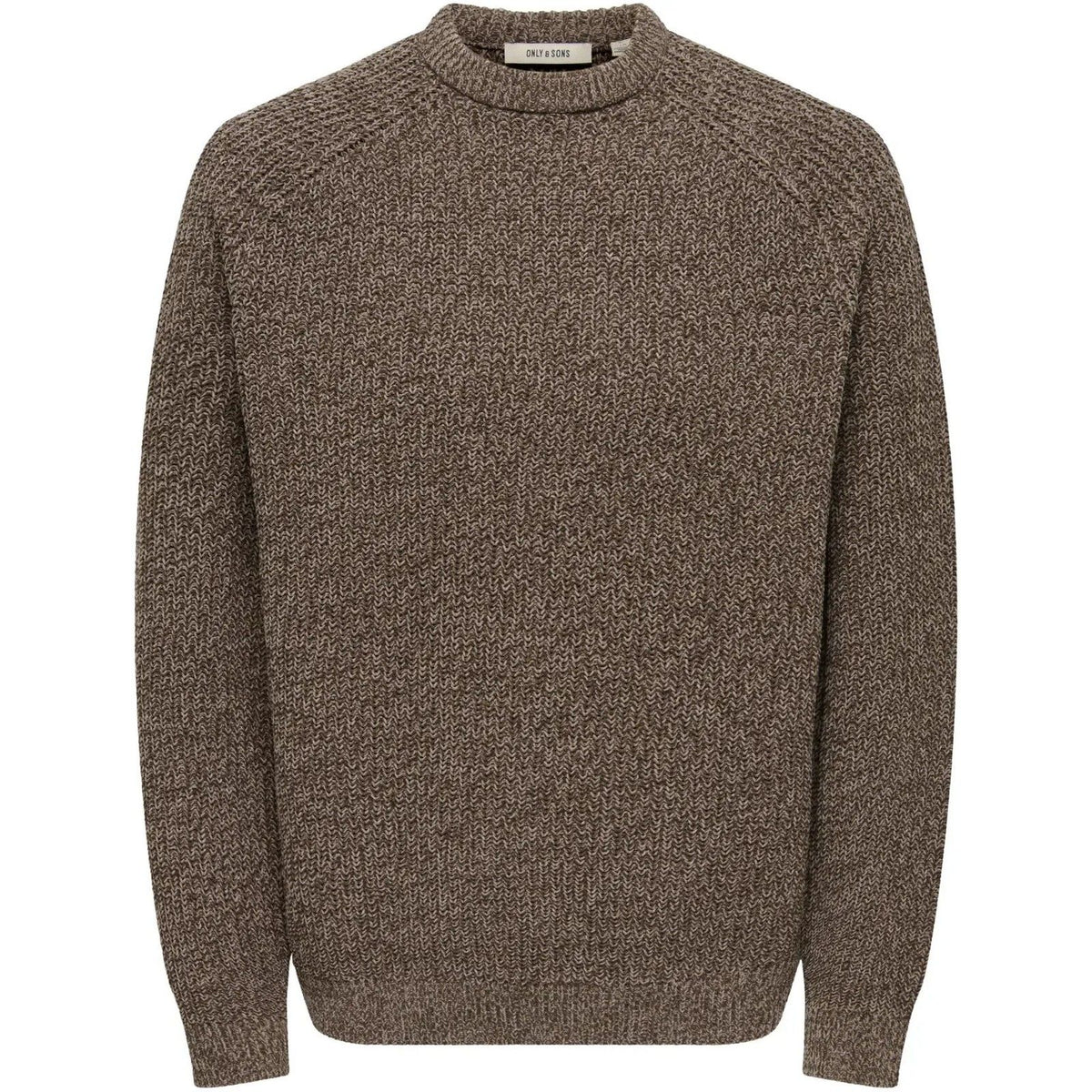 Maglioni Uomo Only & Sons - Onsjoin Rlx Ls Raglan Knit - Marrone