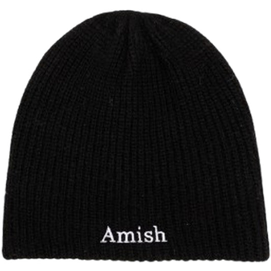 Berretti in maglia Uomo Amish - New Beanie - Nero
