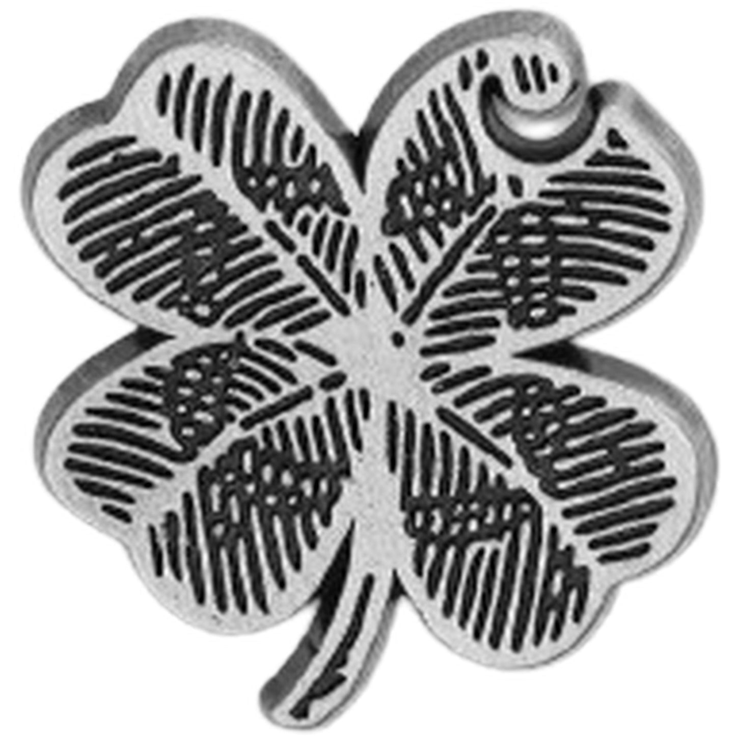 Spille e fermagli Unisex Carhartt Wip - Clover Pin - Argento
