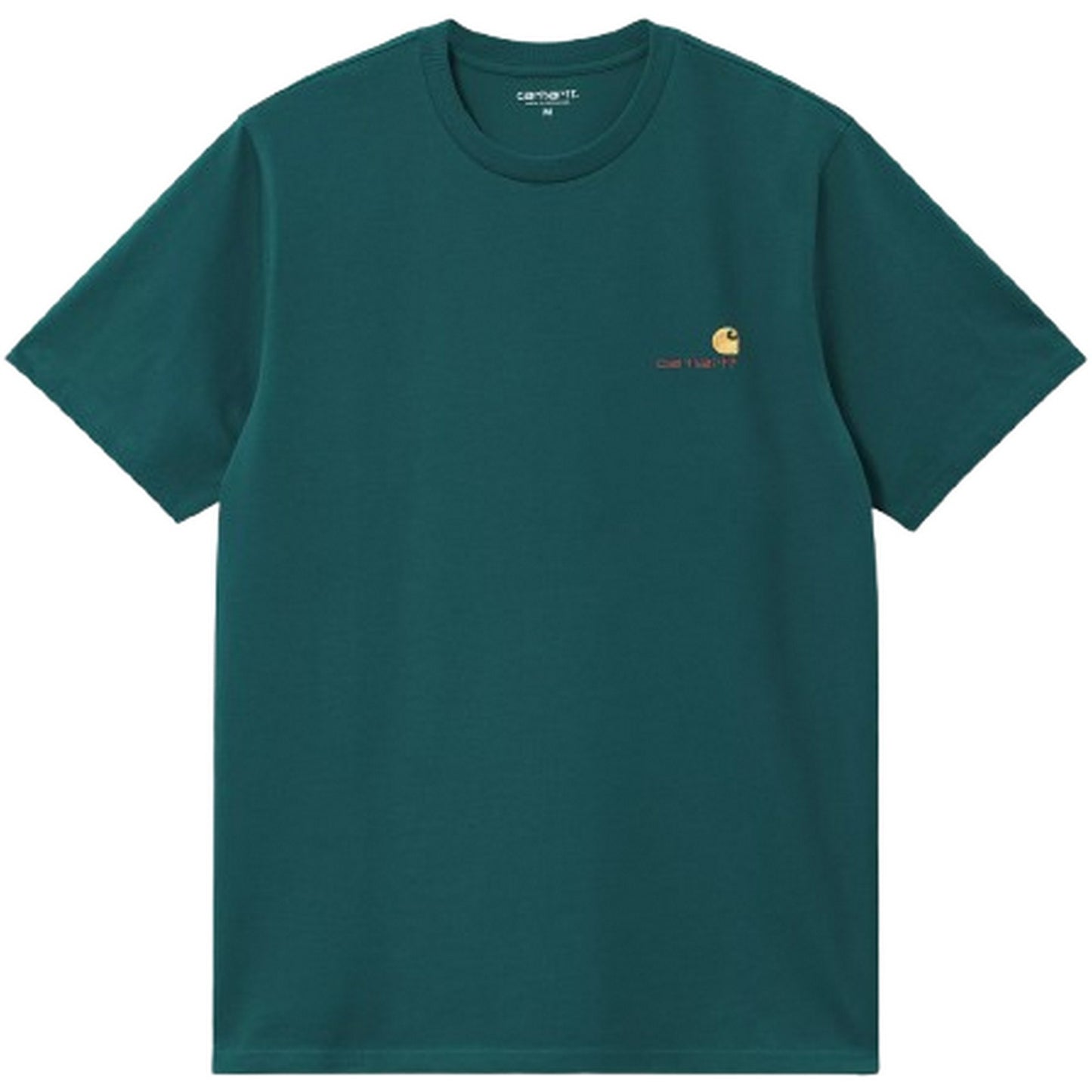 T-shirt Uomo Carhartt Wip - S/S American Script - Verde