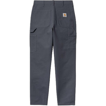 Pantaloni Uomo Carhartt Wip - Double Knee Pant Organic Cotton Dearborn Canvas - Grigio