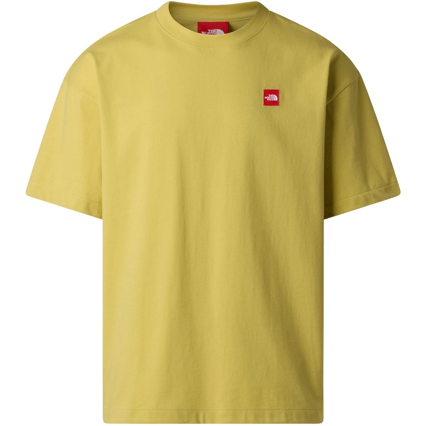 T-shirt Uomo The North Face - M TNF Red Box S/S Tee - Beige