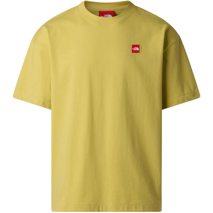 T-shirt Uomo The North Face - M TNF Red Box S/S Tee - Beige