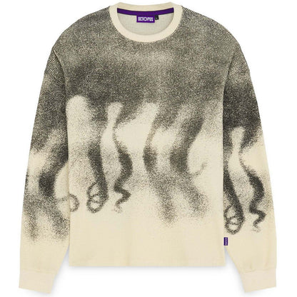 Maglie a manica lunga Uomo Octopus - Octopus Faded Waffle LS Tee - Avorio