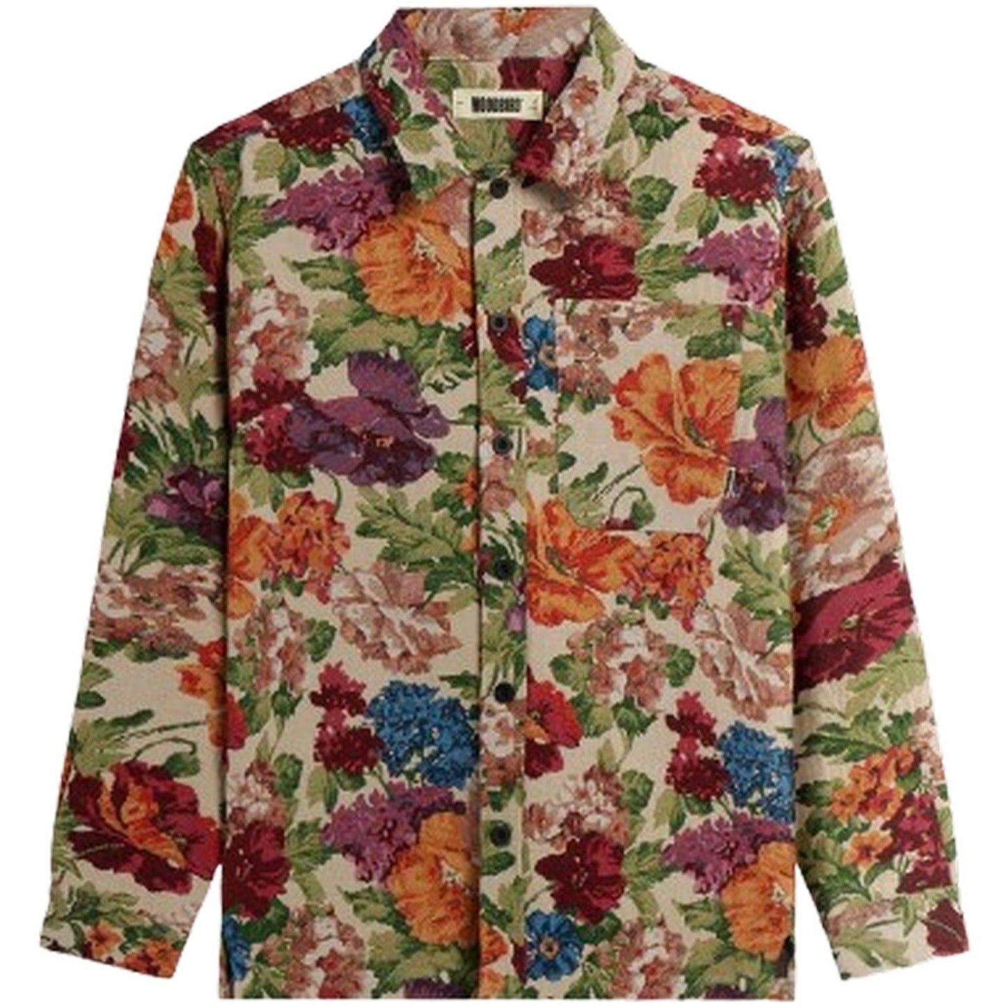 Camicie casual Uomo Woodbird - WBGlixto Jaquard Shirt - Multicolore