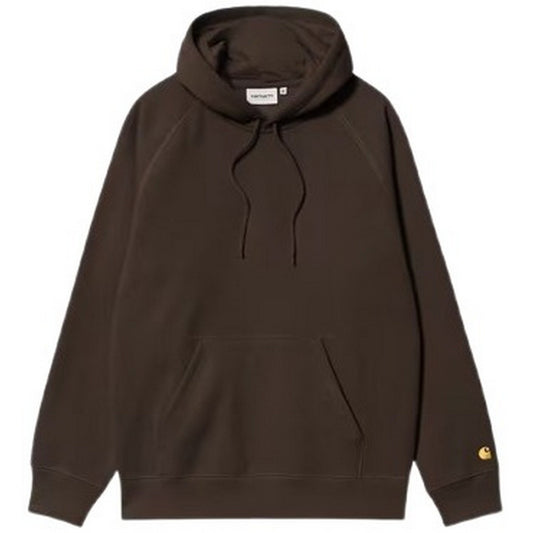 Felpe con cappuccio Uomo Carhartt Wip - Hooded Chase Sweat - Marrone