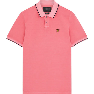 Polo Uomo Lyle & Scott - Pigment Dyed Polo Shirt - Fucsia