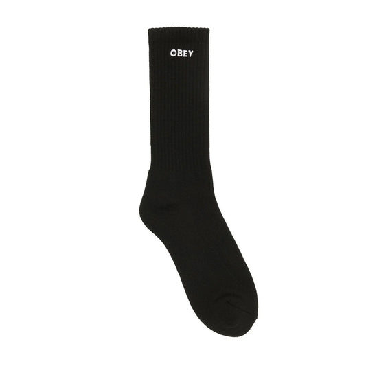 Calzettoni Uomo Obey - Obey Bold Socks - Nero