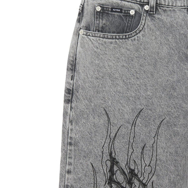 Pantaloni Uomo Iuter - Tribal Baggy Denim Pants - Grigio