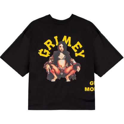 T-shirt Uomo Grmy - Get Money Boxy Tee - Nero
