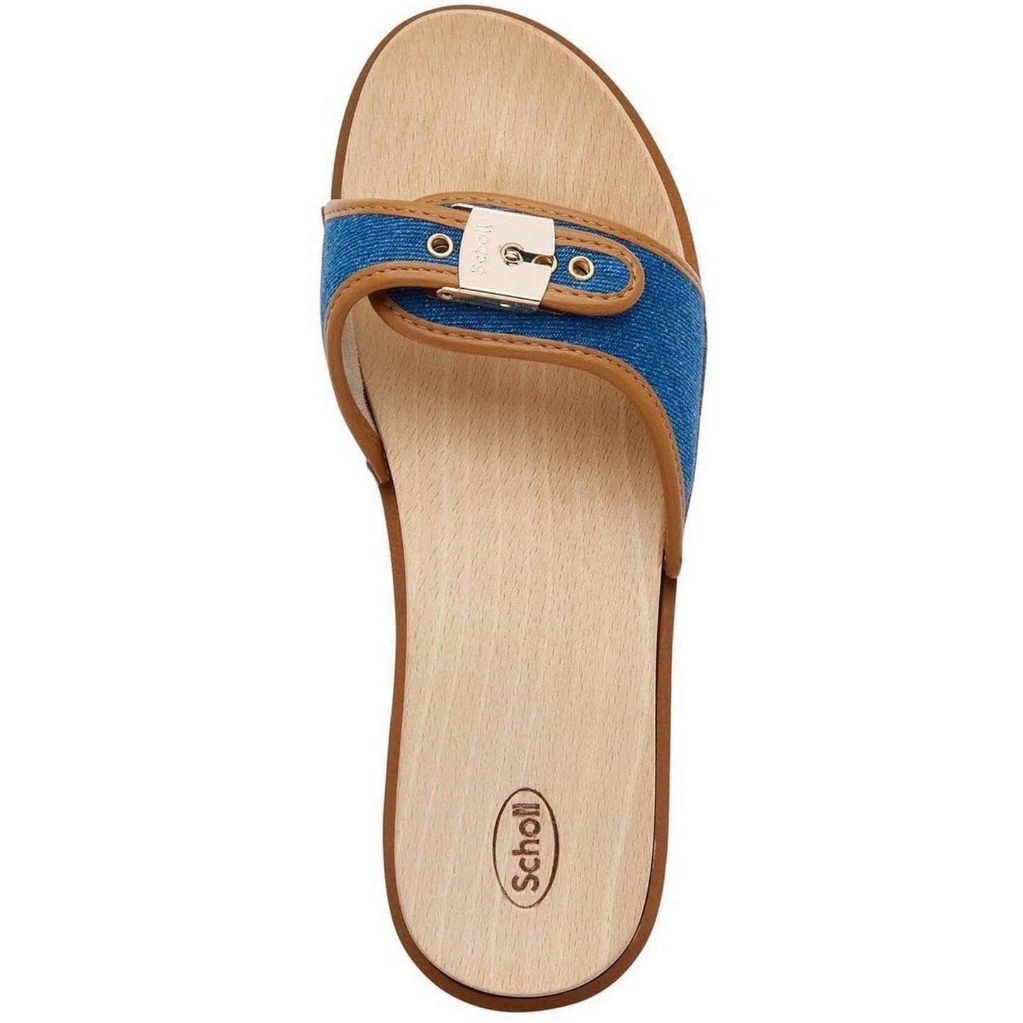 Sandali Donna Scholl - Pescura Carroarmato - Blu