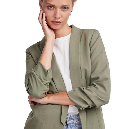 Giacche Donna Pieces - Boss 3/4 Blazer Noos - Verde