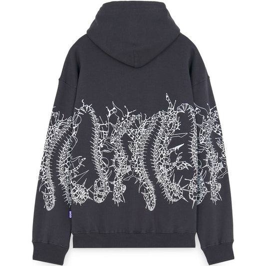 Felpe con cappuccio Uomo Octopus - Digital Banger Hoodie By Visual Kulture - Grigio