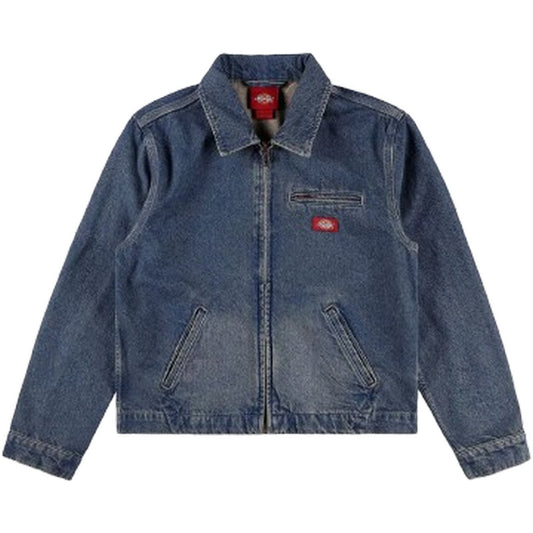 Giacche Donna Dickies - Denim Painter Jacket W - Blu