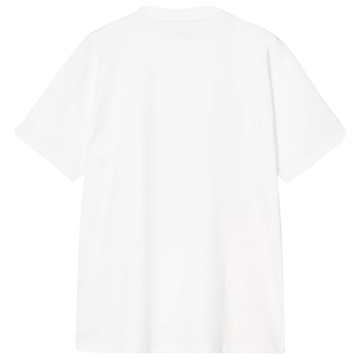 T-shirt Uomo Carhartt Wip - S/S Script T-Shirt - Bianco