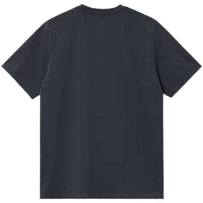 T-shirt Uomo Carhartt Wip - S/S Script T-Shirt - Blu