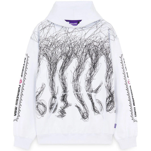 Felpe con cappuccio Uomo Octopus - Chainsaw Man Octopus Dreams Hoodie - Bianco