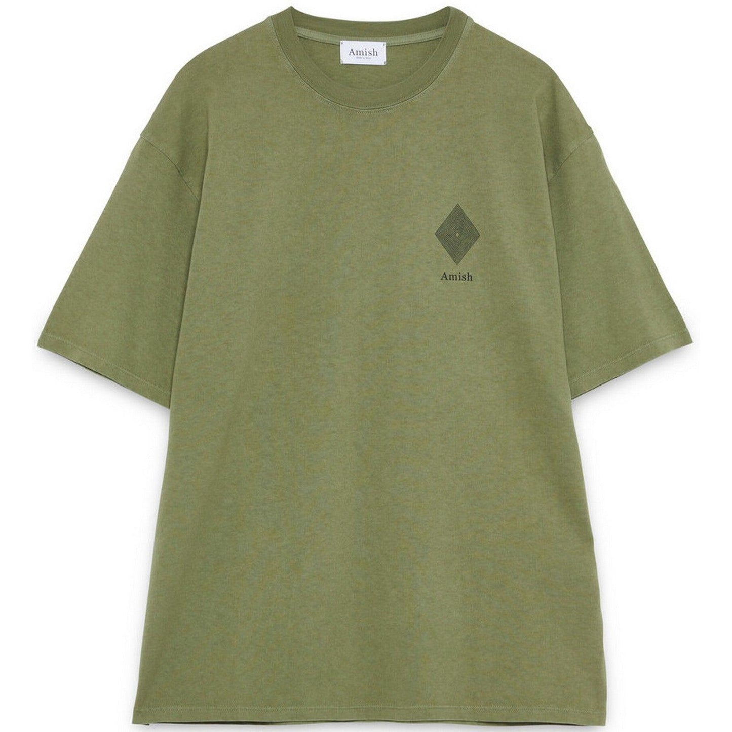 T-shirt Unisex Amish - T-Shirt Unisex Logo - Verde