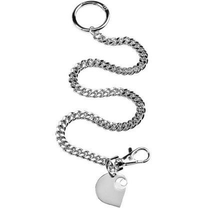 Uomo Unisex Carhartt Wip - Cuban Link Keychain - Argento