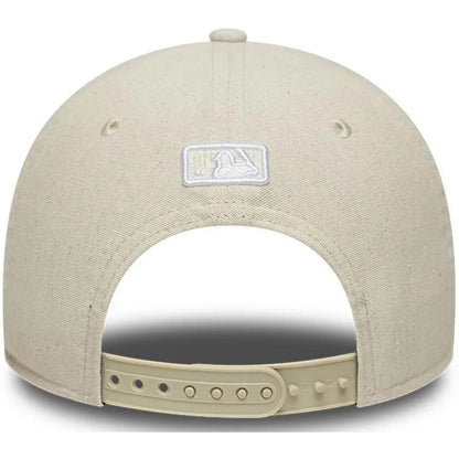 Cappellini da baseball Unisex New Era - Linen 9Forty Mc - Bianco