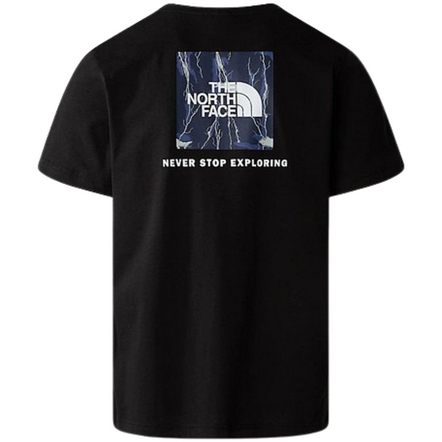 T-shirt Uomo The North Face - M S/S Redbox Tee - Nero