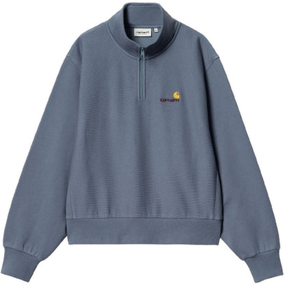 Maglie Donna Carhartt Wip - W' American Scr. High Neck Swt - Blu