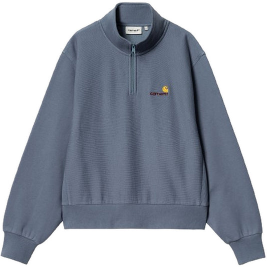 Maglie Donna Carhartt Wip - W' American Scr. High Neck Swt - Blu