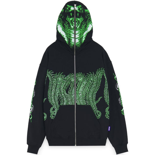 Felpe con cappuccio Uomo Octopus - Year Of The Snake Octopus Full Zip Hoodie - Nero