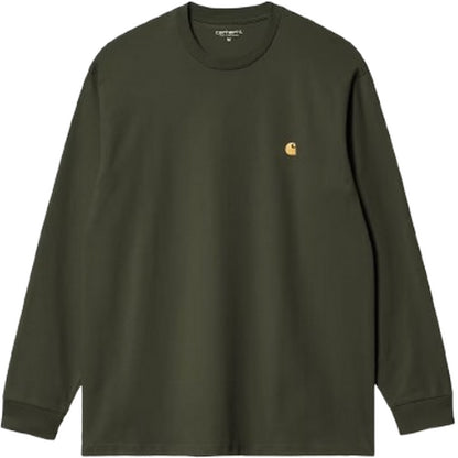 Maglie a manica lunga Uomo Carhartt Wip - L/S Chase T-Shirt - Verde