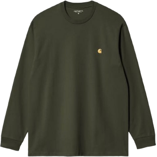 Maglie a manica lunga Uomo Carhartt Wip - L/S Chase T-Shirt - Verde
