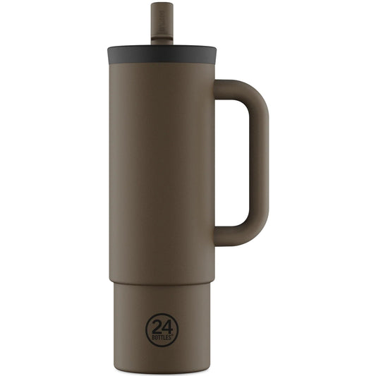 Thermos per bibite Unisex 24bottles - Straw Cup 800 - Marrone