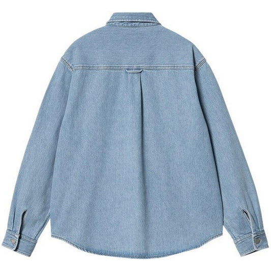 Giacche Uomo Carhartt Wip - Harvey Shirt Jac - Blu