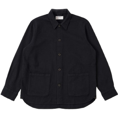 Camicie casual Uomo Universal Works - Travail Overshirt - Nero