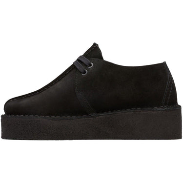 Clarks Women's Sneaker - Trek Wedge - Black