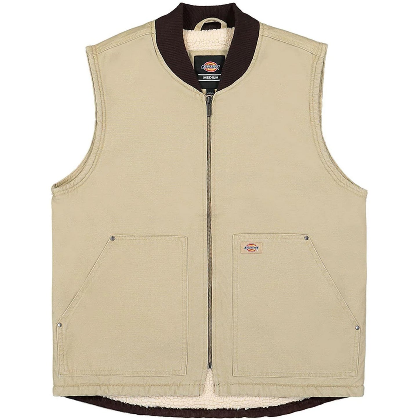 Gilet Uomo Dickies - Dickies Duck Canvas Vest - Beige