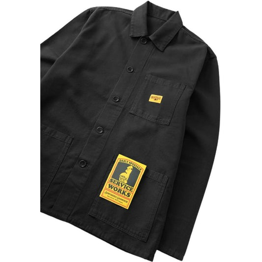 Giacche Uomo Service Works - Canvas Coverall Jacket - Nero