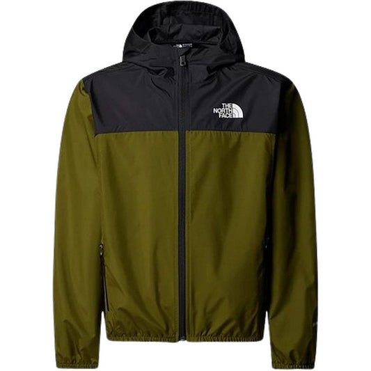 Giacche Bambino The North Face - B Never Stop Hooded Windwall Jacket - Verde