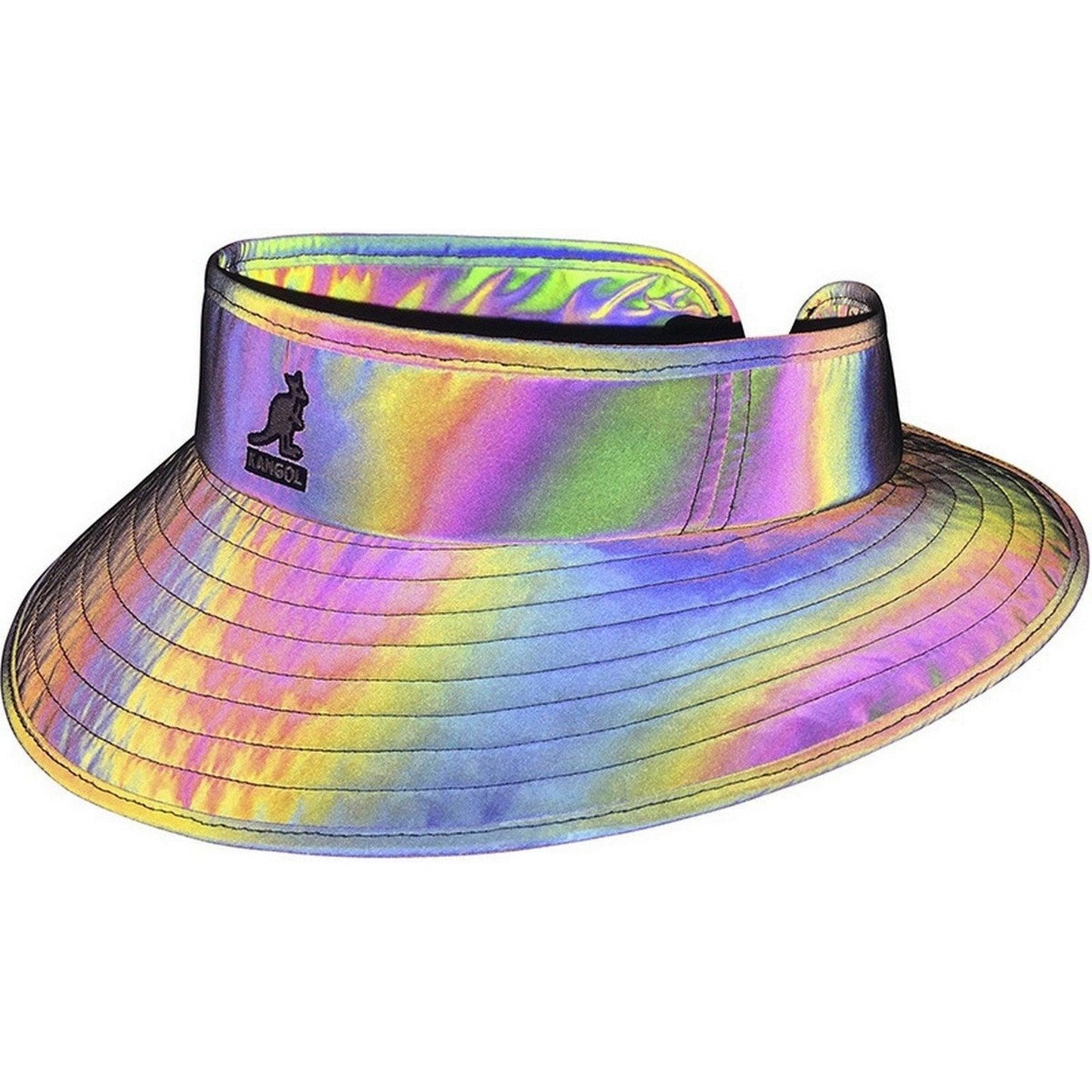 Visiere Unisex Kangol - Iridescent Visor - Nero