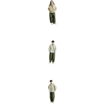 Pantaloni Uomo Frizmworks - Twill Balloon Pants - Verde