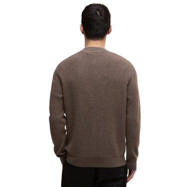 Barbour International Pulls pour hommes - Pull à col rond Crawley - Beige