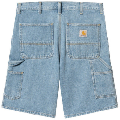 Bermuda Unisex Carhartt Wip - Single Knee Short - Blu