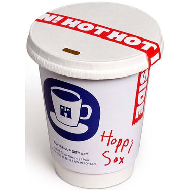 Unisex Coffee Cups Happy Socks - 1-Pack Coffee Cup Gift Set - Beige
