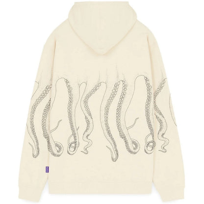 Felpe con cappuccio Uomo Octopus - Octopus Outline Hoodie - Avorio