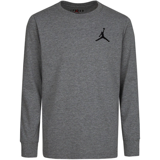 Maglie a manica lunga Ragazzi Unisex Jordan - Jumpman Air Emroidery - Grigio