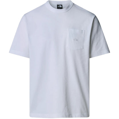 T-shirt Uomo The North Face - Men’s SS Dome Relaxed Pocket Tee - Bianco