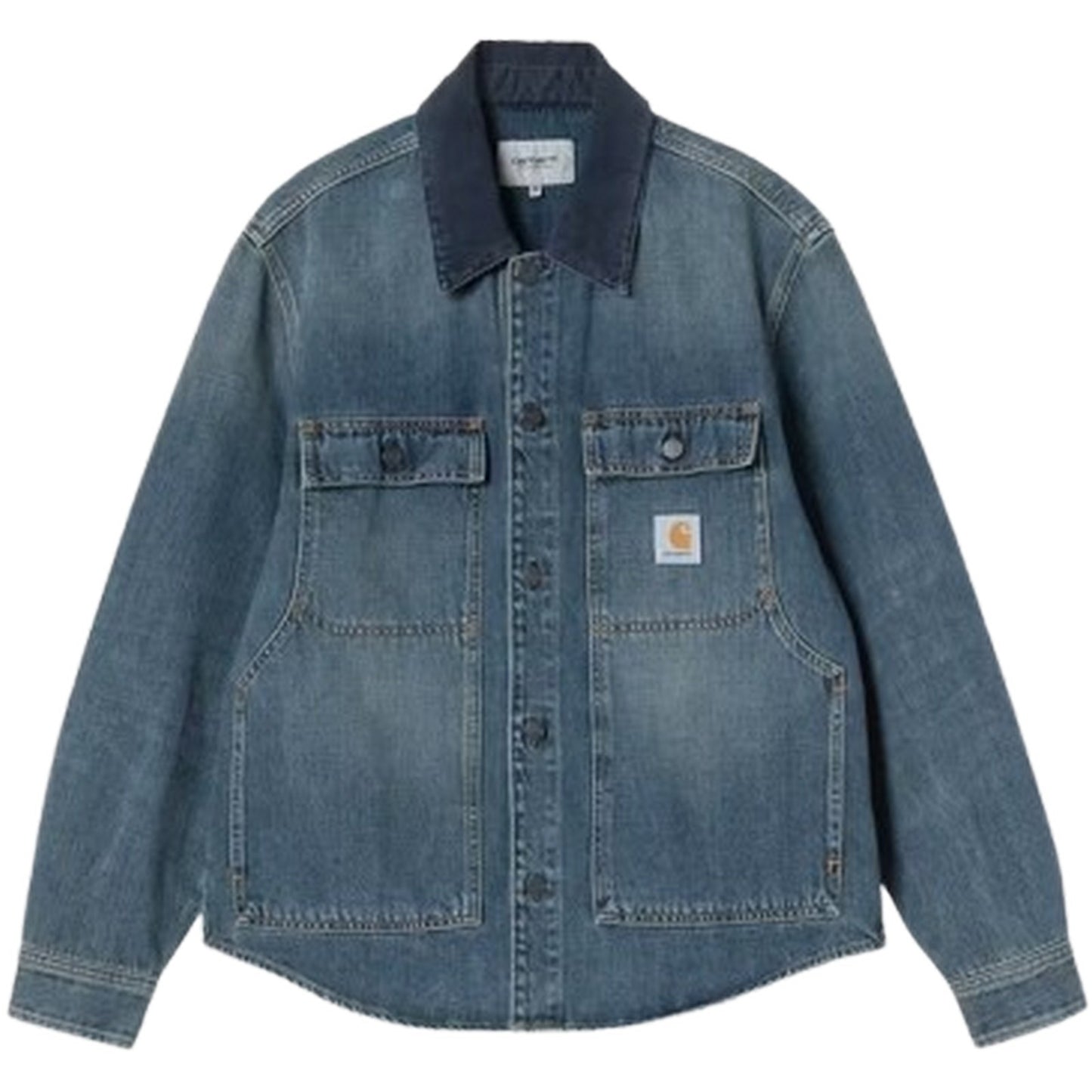 Giacche Uomo Carhartt Wip - Oakland Shirt Jac - Blu