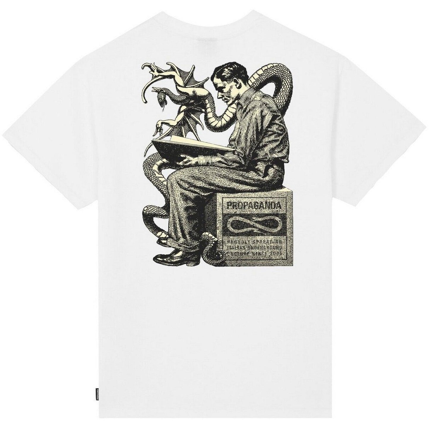 T-shirt Uomo Propaganda - T-Shirt M/M Dream - Bianco