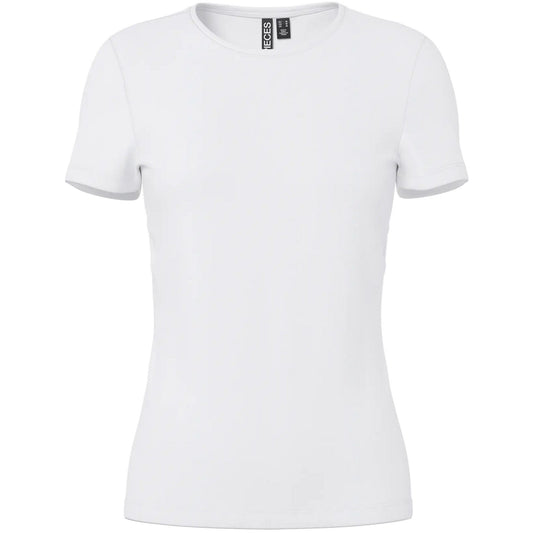 T-shirt Donna Pieces - Pcsirene Tee Jrs Noos - Bianco