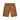 Bermudy unisex Carhartt Wip - krótkie spodenki na jedno kolano - brązowe