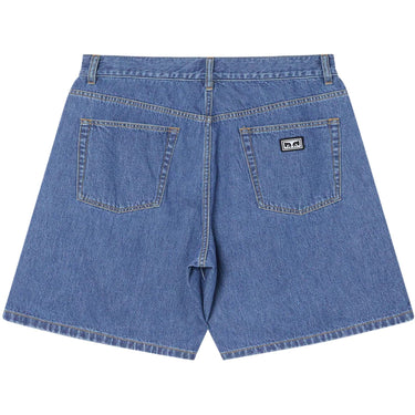 Pantaloncini Uomo Obey - Emerson Denim Short - Blu